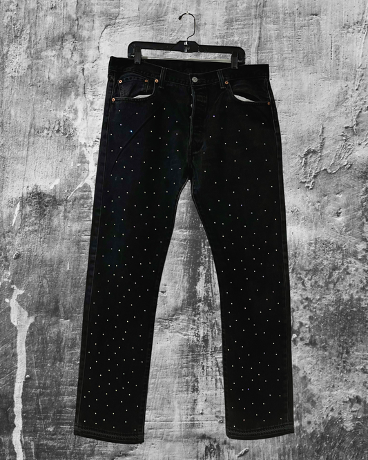 Shooting stars denim (black)